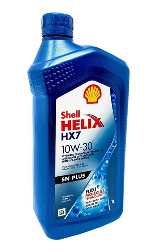 Aceite 10w30 Synthetic Shell Helix Hx7 