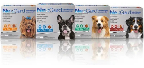 Nexgard Antipulgas E Carrapatos 3 Comprimidos Cão 2-4kg