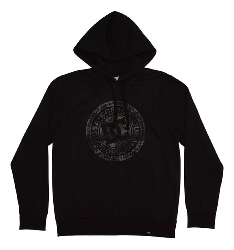 Moletom Dc Circle Star Masculino - Preto