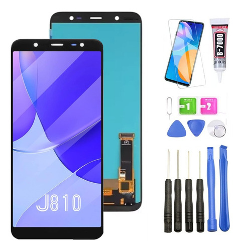 Pantalla Táctil Lcd Para Samsung J8 J810 2018 J8 Plus