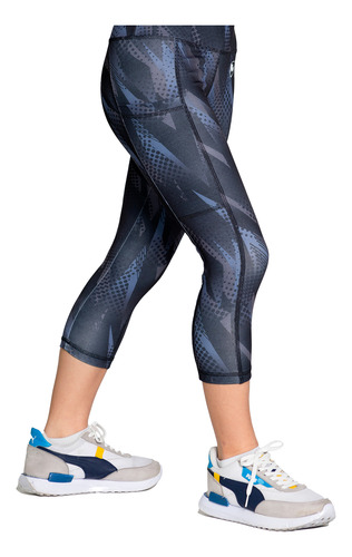 Rhinomax Leggins Capri C/ Bolsa Deportivos Mujer, Modpsb4429