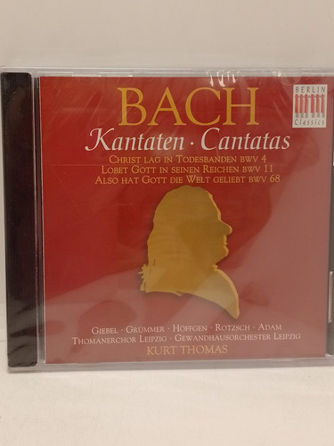 Bach Kantaten Cantatas Cd Nuevo 