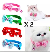 Comprar Collares Set 2 Unidades Lazos Para Mascotas Ajustables