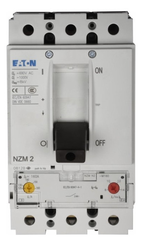 Interruptor Compacto Tripolar Icu 25 Ka Reg. 125-160 