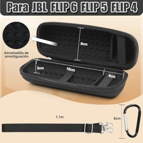 Funda Protectora Para Altavoz Bluetooth Para Jbl Flip 6 Case