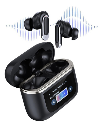 Auriculares Intrauditivos Bluetooth Con Pantalla Táctil