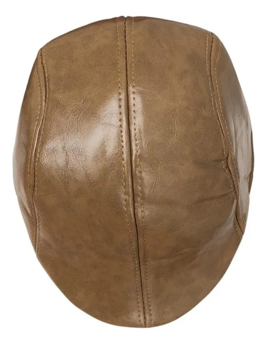 Boina Sintetico Estilo Italiano O Inglesa Pu Similcuero Marrón Claro 60 Pu