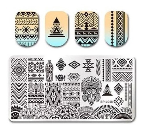 Placa Stamping Born Pretty L048