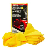 Comprar Paño De Limpieza Kirkland Microfibra Amarillo 36 u Pack X 36