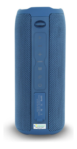 Caixa De Som Portátil Imenso X22 Bluetooth Super Grave 20w Cor Azul