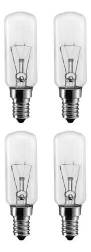 4 Focos Halógeno Litech E14 40w Para Campana Extractora
