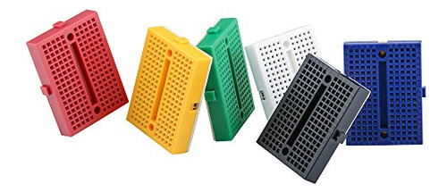 Mini Kit De Placa De Pruebas Elegoo Para Arduino P, 6 Piezas