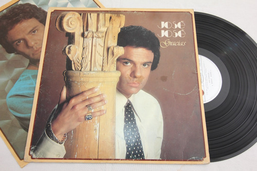 Vinilo José José Gracias 1981 México Con Sobre Interno