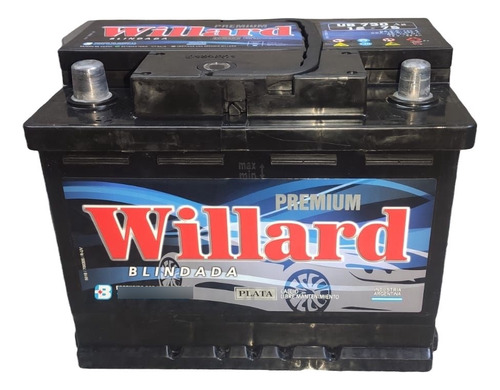 Bateria Willard 12 X 75 Alta + Izquierda Ub730 Journey Ahora