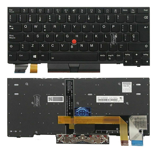 Teclado Lenovo Thinkpad L13 Gen 1 Y 2 L13 Yoga G1 X13 G1 Y 2