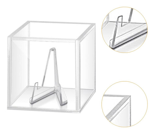 Soporte De Caja De Presentación De Púas Base Transparente