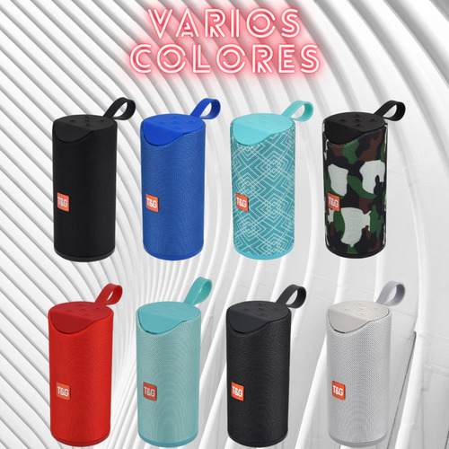 Parlante Portátil Bluetooth T&g 113 Con Mp3 De Regalo