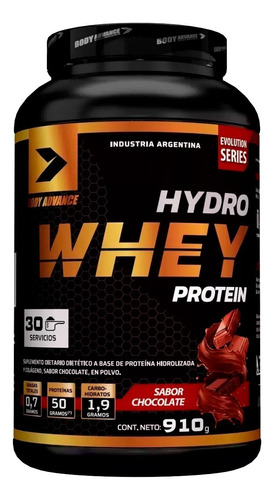 Hydro Whey Body Advance 2lbs Sabor Chocolate