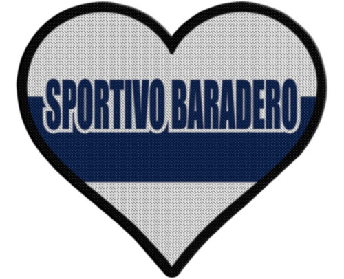 Parche Termoadhesivo Corazon Sportivo Baradero