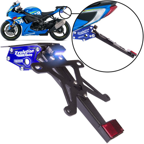 Suporte Eliminador De Rabeta Gsxr Gsx-r Srad 1000 11 A 16