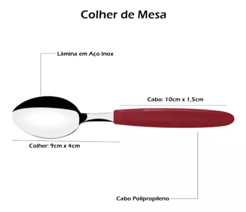 Jogo 60 Talheres Faqueiro Tramontina Faca Garfo Colher