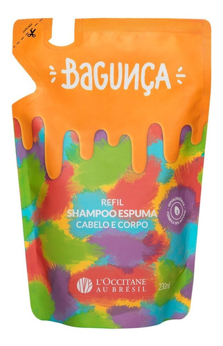 L'occitane Au Brésil - Bagunça - Shampoo Espuma - Refil