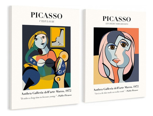 Cuadros Arte Abstracto Picasso Modernos Museum Exhibition 