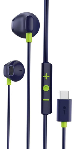 Fone Com Microfone Som + Alto Super Grave - Oraimo Halo Airy Cor Azul E Verde