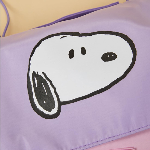 Bolsa De Maquillaje Plegable Miniso Snoopy Colorful Life Col