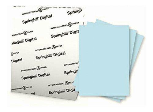 Springhill Cubierta Opaca Digital De Vellum, 65 Lb, Letra,