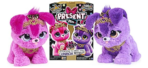 Present Pets, Princess Puppy Interactive Plush Toy Con Más D