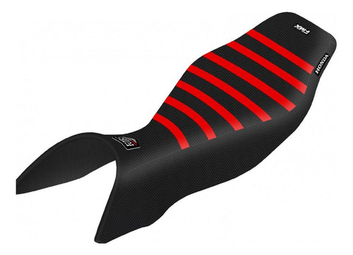 Funda Asiento Honda Trx 700 Trx 700xx Fmx Ribs Negro/negro/rojo