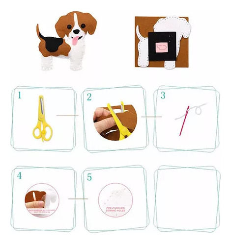 Manualidades De Costura De Fieltro Hechas A Mano, Costura Ed