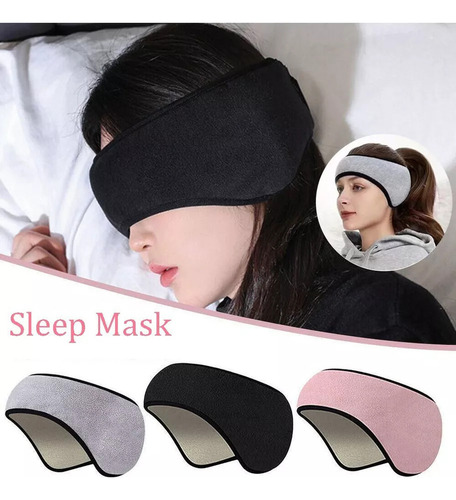 A 2 Mascarillas Opacas Para Dormir, Barros Para Los Oídos,