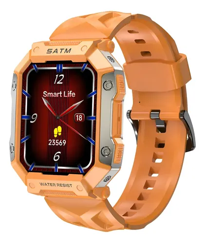 /l Smartwatch Militar C20 Antichoque À Prova D'água 50m. Sh