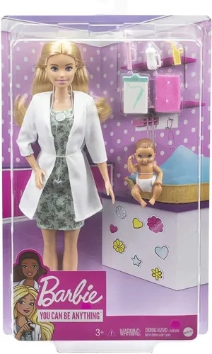 Barbie Quiero Ser Pediatra Original Mattel E.full