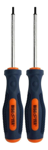 Juego Destornillador Discover Torx 2 Piezas Jn1562