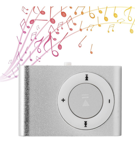 Mini Leitor De Mp3 753, Reprodutor De Música Portátil Com Cl