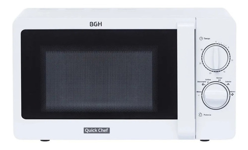 Microondas Bgh Quick Chef B120m20 20l Blanco Datasoft