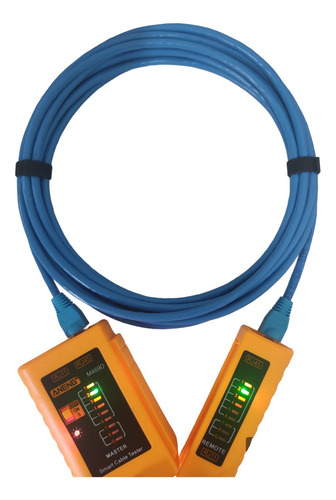 Cable De Red Ethernet Utp Cat6 5 Metros Azul