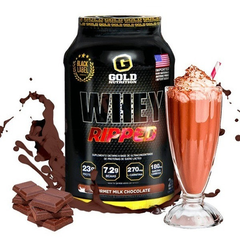 Gold Nutrition | Whey Ripped (proteína + Quemador) - 907 Gr