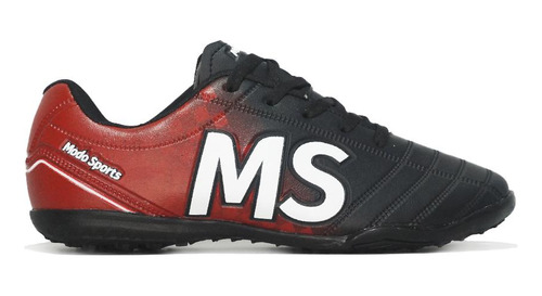 Mega Sports Botines - Diamond Tf Negro-rojo