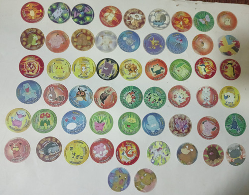 Tazos Pokémon Sabritas Originales (lote) (Usado)