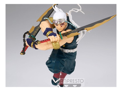 Imagen 2 de 7 de Figura Demon Slayer Tengen Uzui Vibration Stars Banpresto