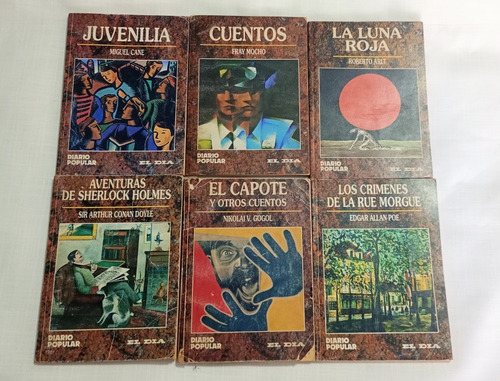 Colección De Libros El Día Diario Popular Lote X 6 Intérpret