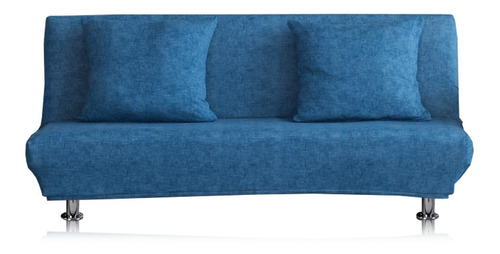 Fundas De Futón Para Sofá Cama,160-190cm Grande Color Azul Marino Rayado