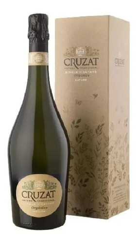 Estuche Champagne Cruzat Single Vineyard Organico X750cc
