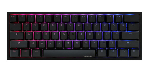 Teclado Ducky Channel One 2 Mini V2 Rgb Backlit Cherry Brown