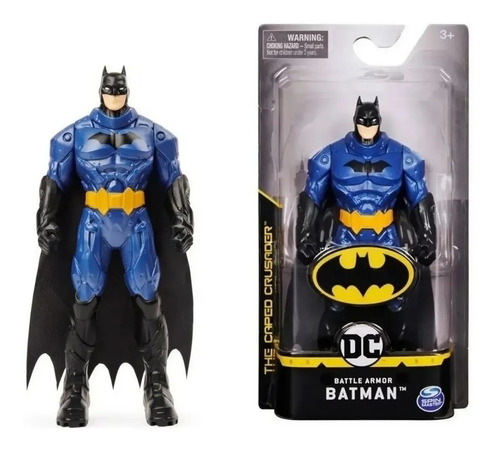 Batman Dc Figura Articulada 15cm Guason Robin 67803 Edu Full