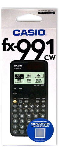 Imagen 10 de 10 de Calculadora Cientifica Casio Fx-991cw, 540 Funciones, Solar
